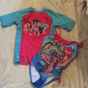 My little pony swim set